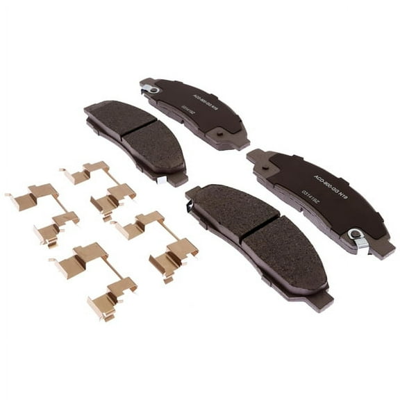 Disc Brake Pad Set Fits select: 2004-2008 CHEVROLET COLORADO, 2004-2008 GMC CANYON