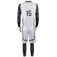 thumbnail image 3 of Disfraz de Cosplay de yoachi Isagi con cerradura azul, mono de Jersey blanco y negro, mono de fútbol, ropa de fiesta de Carnaval de Halloween, 3 of 3