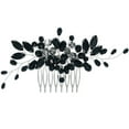 thumbnail image 1 of Crystal Hair Comb Wedding Bride Rhinestone Hair Comb Delicate Bridal Headpiece, 1 of 8