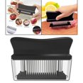 thumbnail image 4 of AMLESO Delicacy Kitchen 48 Meat Tenderizer Stainless Steel Beef Steak Mallet Cooking Black, 4 of 8
