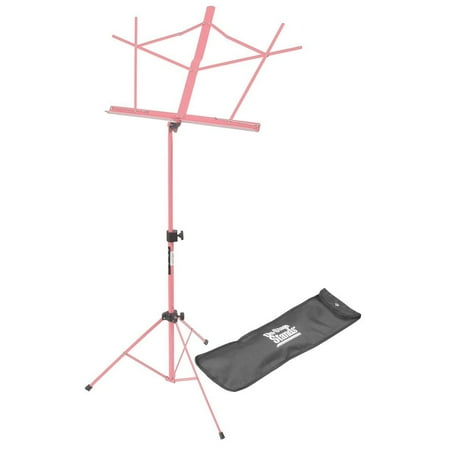 Compact Sheet Music Stand (Pink, with Bag)