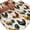 White, variant on Farmhouse Chicken Round Rug 3ft Washable Circle Entryway Rugs Non Slip County Rooster Animals Rustic Black Area Rug Indoor Floor Carpet for Bedroom Kitchen Living Room Home Office Dining Room Nursery