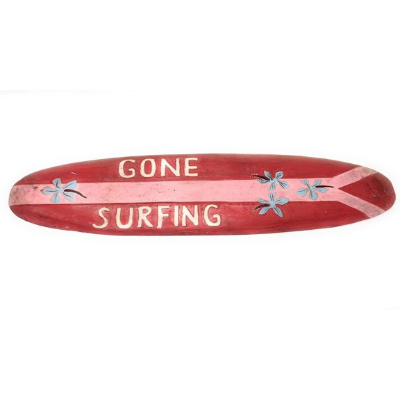 Gone Surfing Rustic Sign 40" - Surfing Accents | #bds12062100