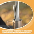 thumbnail image 6 of Outdoor Portable Chopsticks Metal Camping Travel Titanium, 6 of 6