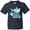 Navy, variant on Inktastic My Great Grandma Loves Me with Cute Sharks Youth T-Shirt