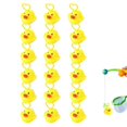 thumbnail image 1 of 20 Pieces Induction Duck Fishing Toy With Hook , Hook A Duck Game For Outdoors, 1 of 5