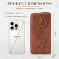 thumbnail image 7 of [Mother’s Day Gift Present] APHISON Womens RFID Wallet with Multiple Card Slots and Cellphone Compartment, Trendy Clutch Card Holder for Women, 7 of 7