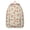 Fresh Strawberry, variant on Ethnic Retro Paisley School Backpack, Boho Floral Mandala Canvas Bag with Classic Artistic Design