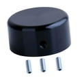 thumbnail image 3 of Pedal de guitarra de metal Topper Piesta del pie Tapa de protección del interruptor del interruptor de la perilla para pedales de efecto , Negro, 3 of 8