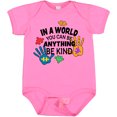 thumbnail image 3 of Inktastic In a World You Can Be Anything Be Kind Autism Awareness Boys or Girls Baby Bodysuit, 3 of 5