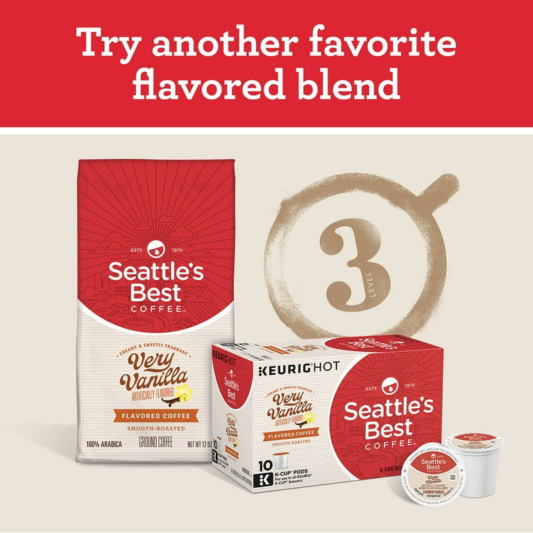 Seattle's Best Coffee K-Cups, Toasted Hazelnut Smooth Roasted