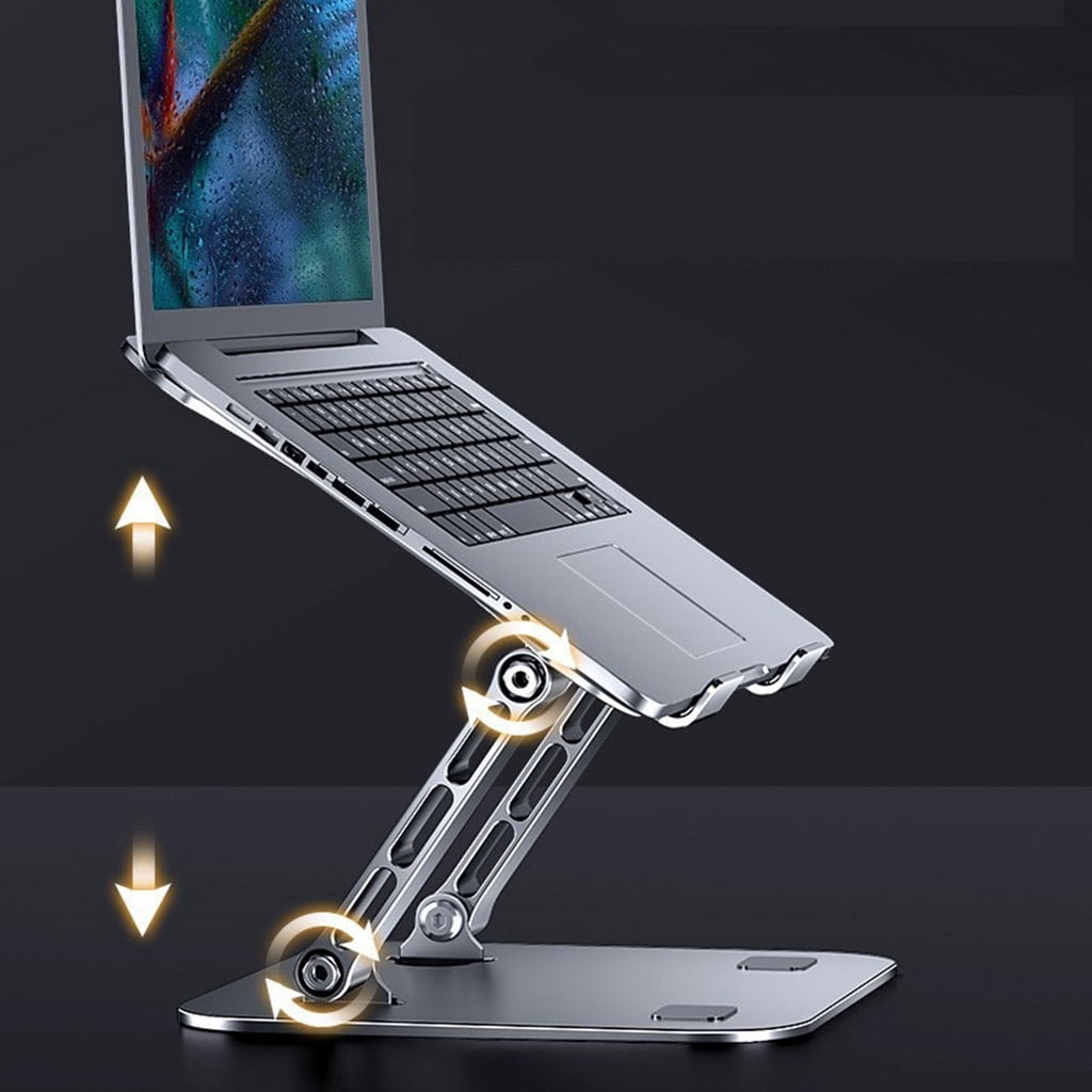 Zeiwohndc Adjustable Laptop Cooler Stand Computer Tablets Cooling Riser for Pc10-17''