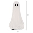 thumbnail image 4 of My Texas House Halloween Large Ghost Decoration, Black and White, 22", 4 of 4