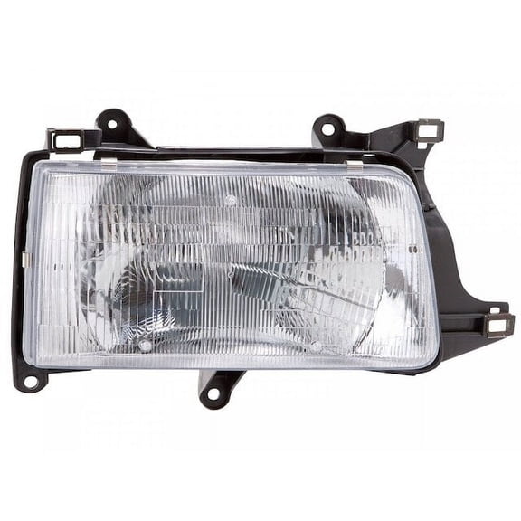Right Passenger Side Headlight Assembly - Compatible with 1993 - 1998 Toyota T100 1994 1995 1996 1997