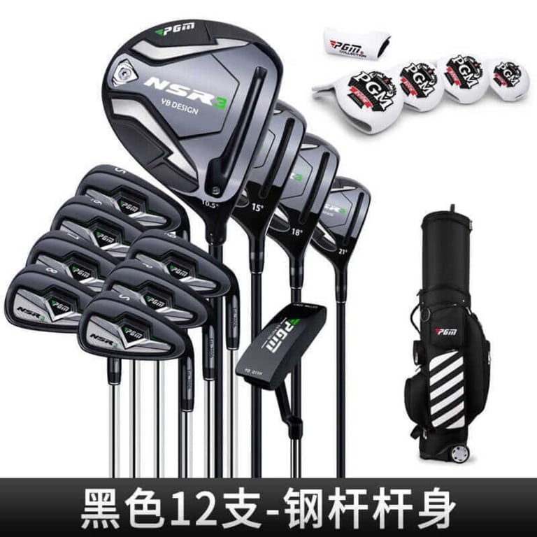 PGM Golf Clubs, NSR-3 Complete Set Clubs, Men Golf Driver, Wood