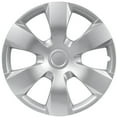 BDK Toyota Camry Style Hubcaps Cover, 16" Inch Silver Replica Wheel Hub