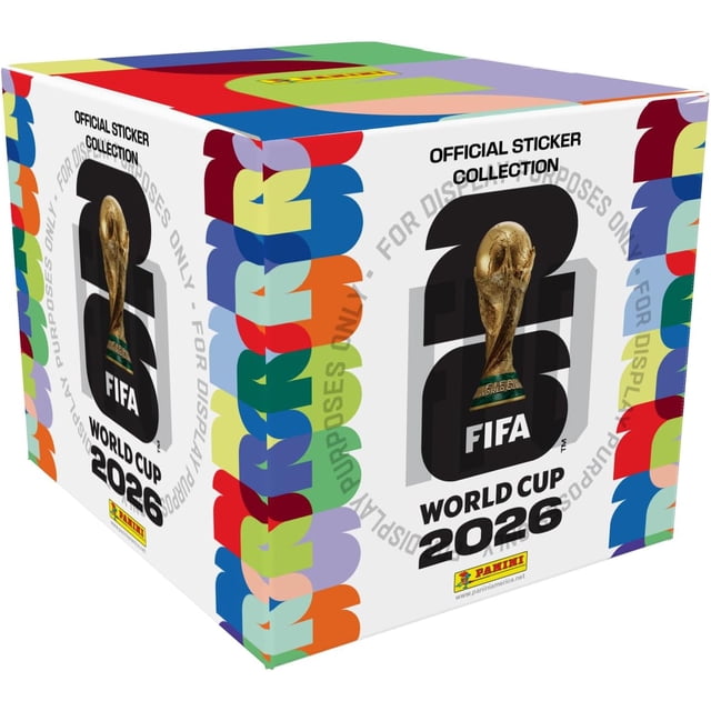 Panini 2026 FIFA World Cup Sticker Collection - Box of 50 Packs