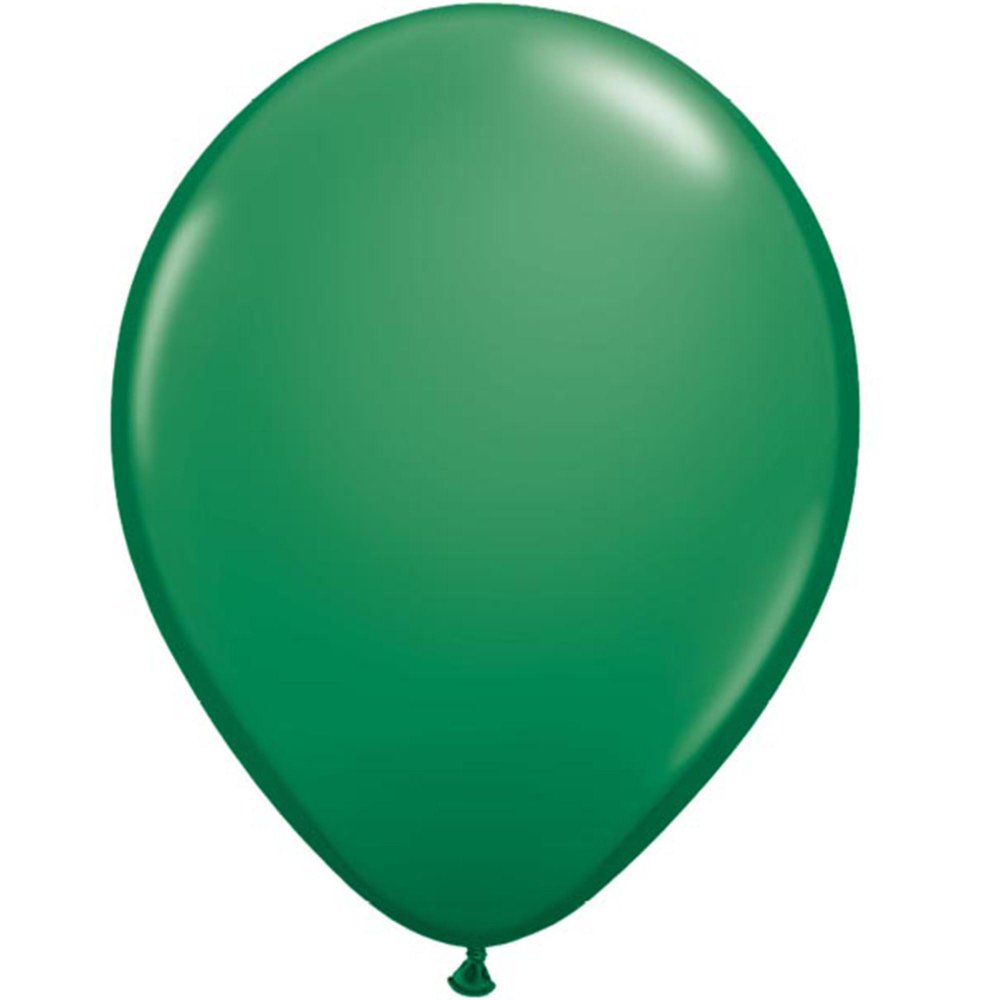 12 Qualatex Green Balloons 16"