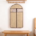 thumbnail image 6 of CQCYD Garment Bag, Hanging Clothes Storage Travel Suit Cover With Transparent Window For Wardrobe Organization Coats Jackets Shirts Durable Non Woven Fabric Dust Proof Garment Protector, 6 of 6