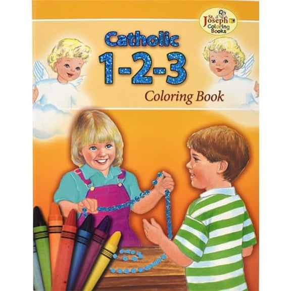 Pre-Owned St. Joseph Coloring Books: 123 Coloring Book (Paperback)