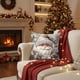 thumbnail image 5 of CaiYueKe Christmas Pillow Covers 18x18 inch Set of 4, Christmas Decorations Cushion Covers, Xmas Pillow Covers, Pillowcases Throw Pillow Covers with Hidden Zipper for Sofa Couch Home Decor, 5 of 8