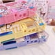 thumbnail image 4 of Estuche de lápices Kawaii Sanrio My Melody Kuromi, caja de papelería de doble capa con sacapuntas, suministros escolares para estudiantes, 4 of 4