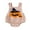 Pink, variant on Gupgi Baby Boys Girls Pumpkin Bodysuits Sleeveless Turkey Rompers Newborn Fall Outfit