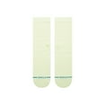 thumbnail image 2 of Stance mens Icon Solid Color Cotton Crew Socks (Green Sand, L), 2 of 3