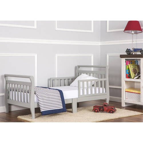 Dream On Me Sleigh Toddler Bed, Cool Grey - image 3 of 3