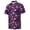 Purple, variant on Men's Golf Polo Shirts Funny Halloween Golf Polo Shirts Short Sleeve Pumpkin Ghost Shirts for Men (Purple S)