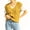 Yellow, variant on Women V Neck Sweater Vest Sleeveless Knit Solid Casual Ribbed Preppy Pullover Tops