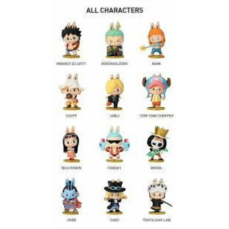 POPMART ワンピース LABUBU 1箱 Pop Mart The Monsters (Labubu) x One Piece Figures Blind Box