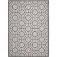 thumbnail image 1 of Safavieh Courtyard Light Grey Indoor Outdoor Rug - 8' x 11', 1 of 4