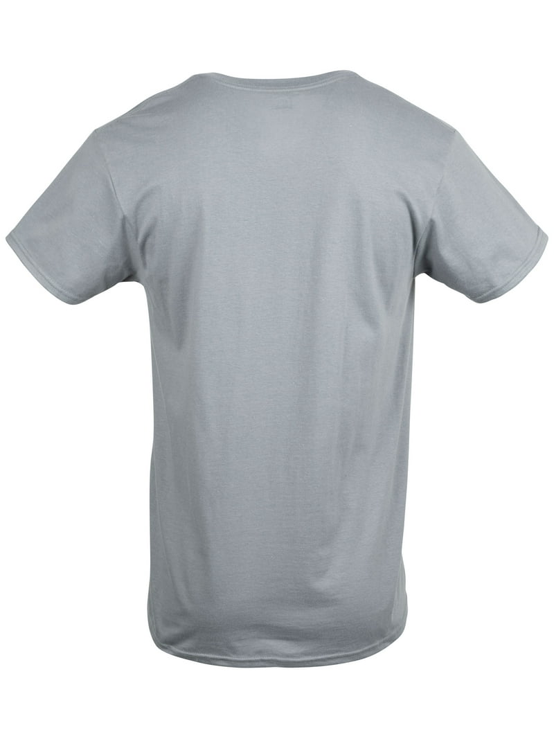 George Men's V-Neck T-Shirts 6-Pack, Moisture-Wicking Cotton