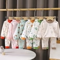 thumbnail image 5 of gibobby Toddler Baby Girl Boy Fall Winter Clothes Animals Long Sleeve Sweatshirt Pullover Tops + Pants Outfit Set, 5 of 5