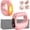 Pink, variant on Deep Tissue Massage Gun with Heat – Portable Percussion Massager for Back, Neck & Muscles, Quiet, Adjustable Speed, Pain Relief, Brown