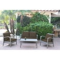thumbnail image 7 of Jeco Meredith 4 Piece Wicker Conversation Set in Brown, 7 of 7