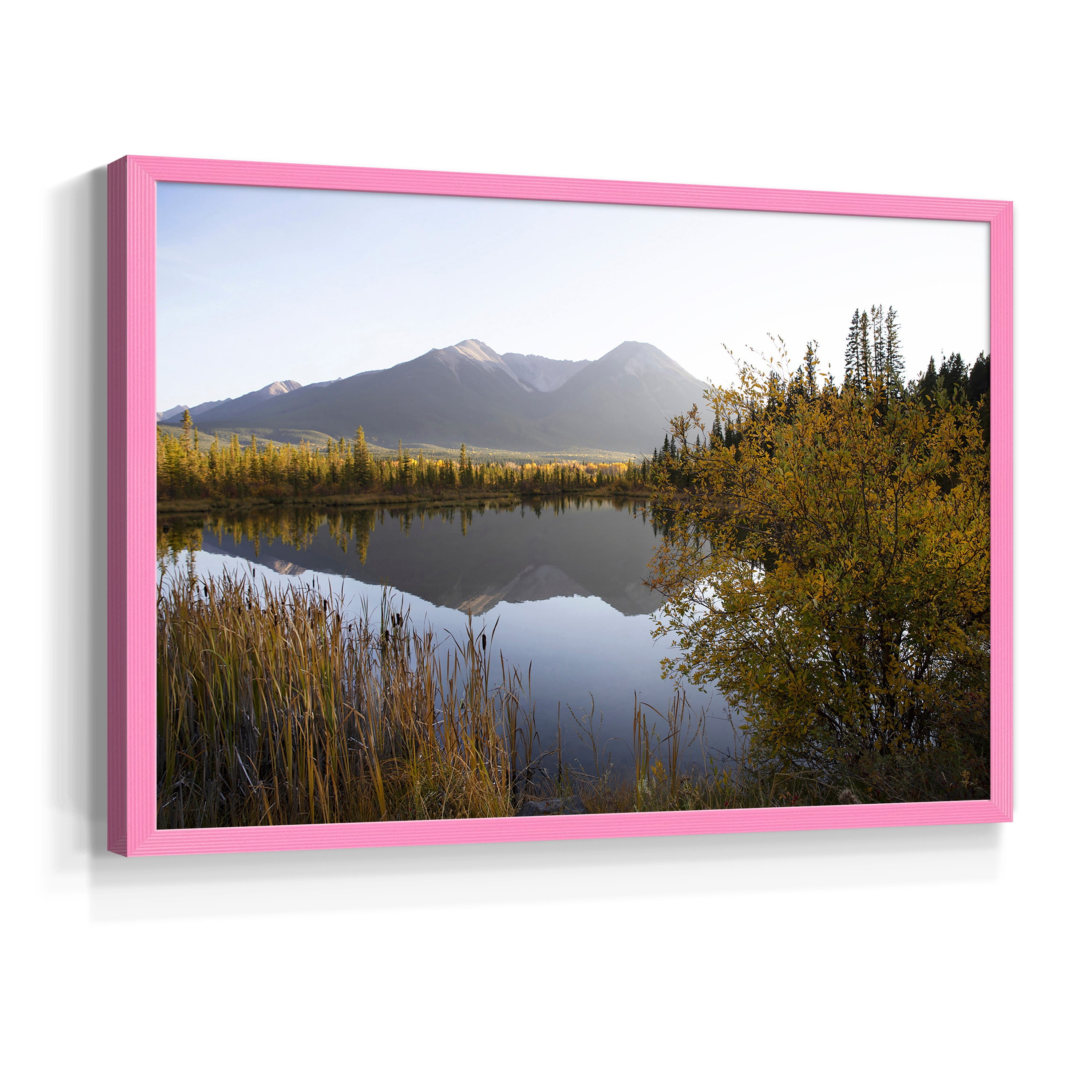 Low Light on Vermillion by Carol Robinson - Restickable Framed Giclée Print