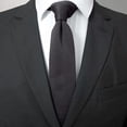 thumbnail image 2 of Landzoo One Men's Slim Knit Tie Solid Color Necktie Casual Business Wedding Party Formal Wear Accessories Soft Stylish Basic Tie, 2 of 5