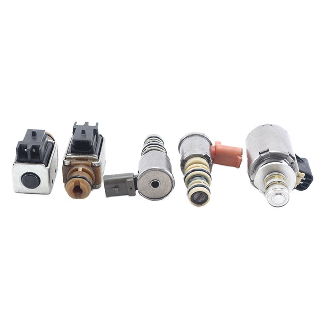 Paquete de 5, 4L60E, accesorios de solenoides de transmisión, piezas de vehículo, suministros pteado, de válvu de de Sunnimix Solenoides de transmisión