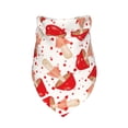 thumbnail image 3 of Easygdp Cute Mushroom Pet Scarf, Dog Triangle Scarf, Printing Dog Bib, Handkerchief Scarf for Small Medium Large Dogs Cats Pets, 3 of 9