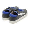 thumbnail image 5 of Old Soles Boys Bolty Runner Shoes, Grey \ Neon Blue,34 EU (2.5 US) M US, 5 of 7