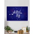 thumbnail image 2 of Australia Day Color Fireworks Wrapped Canvas  -Image by Shutterstock,, 2 of 3