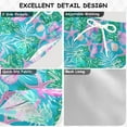 thumbnail image 4 of joogoo Boys Swim Trunks Palm Leaves and Shell Beach Board Shorts Drawstring Swimsuit S, 4 of 6
