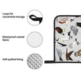 thumbnail image 4 of Daiia Animal Bird Pattern Oven Mitts and Pot Holders 4 pcs Set,High Heat Resistant 500 Degree Extra Thicken Long Kitchen Cotton Oven Glove, 4 of 6