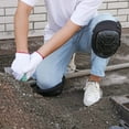 thumbnail image 4 of Rodilleras profesionales, equipadas con almohadillas de espuma de alta resistencia y cómodas almohadillas de gel, para construcción, jardinería, pisos con bandas antideslizantes ajustables Namotu YZY1031, 4 of 6