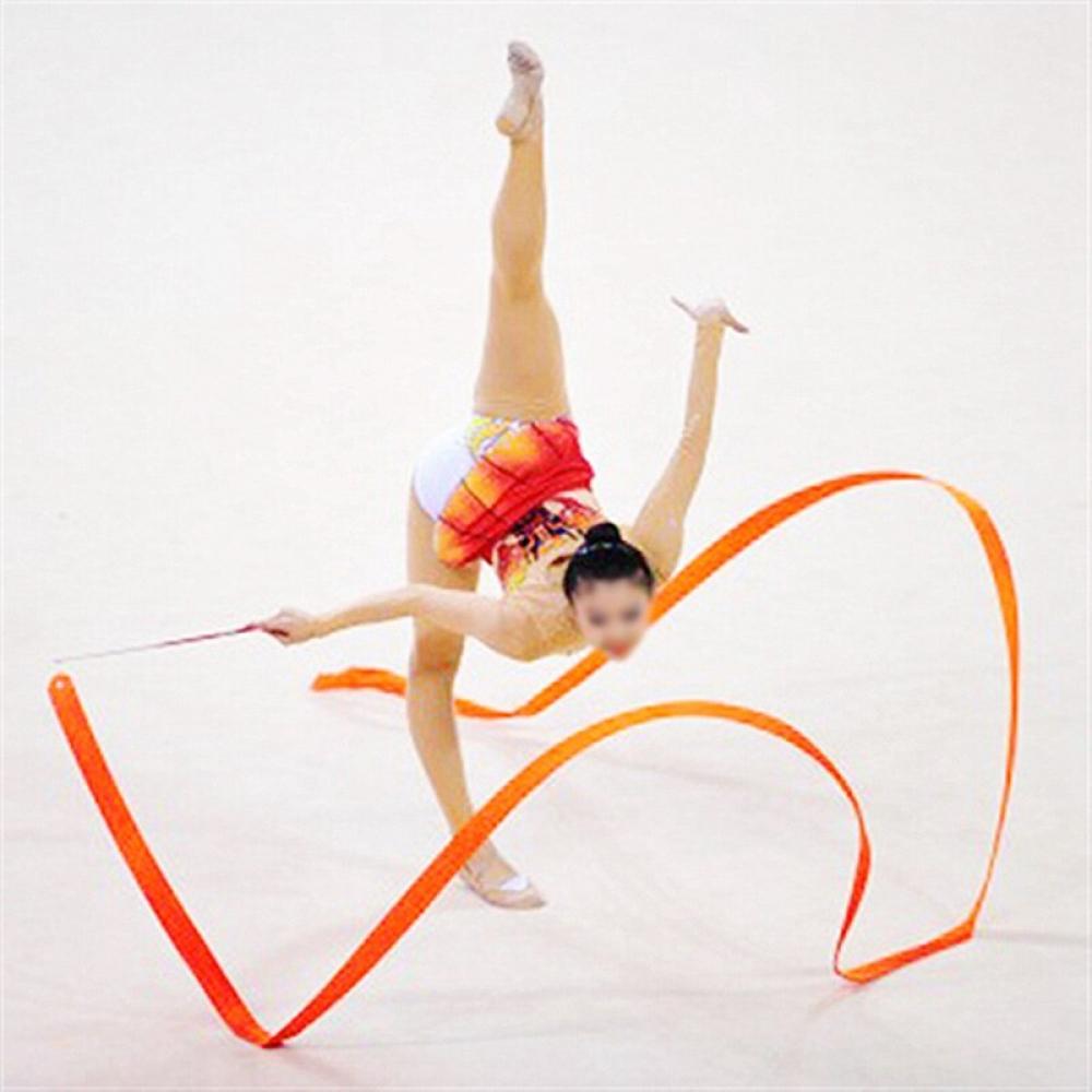 4M Dance Ribbon Gym Rhythmic Art Gymnastic Ballet Streamer Twirling Rod Party