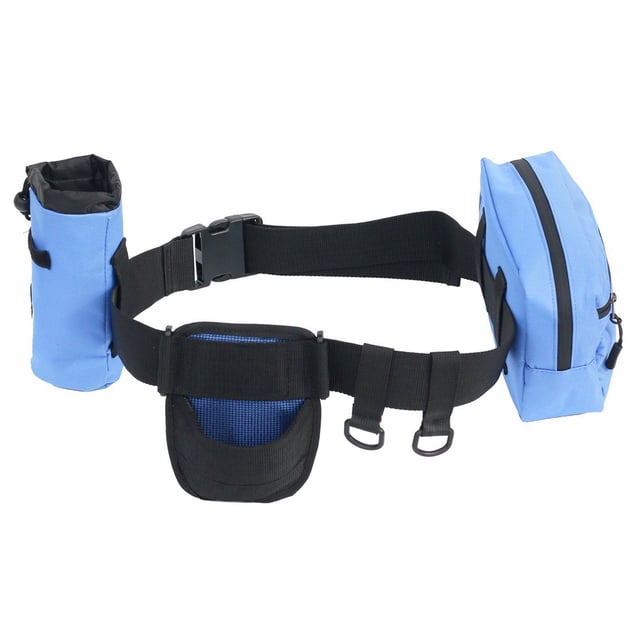Almencla Adjustable Fishing Waist Belt Quick Installation Lightweight Multifunctional Blue