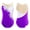 Purple, variant on iixpin Gymnastics Leotards for Girls Sparkle Metallic Athletic Dance Clothes Activewear One Piece Skating Jumpsuit Purple 10
