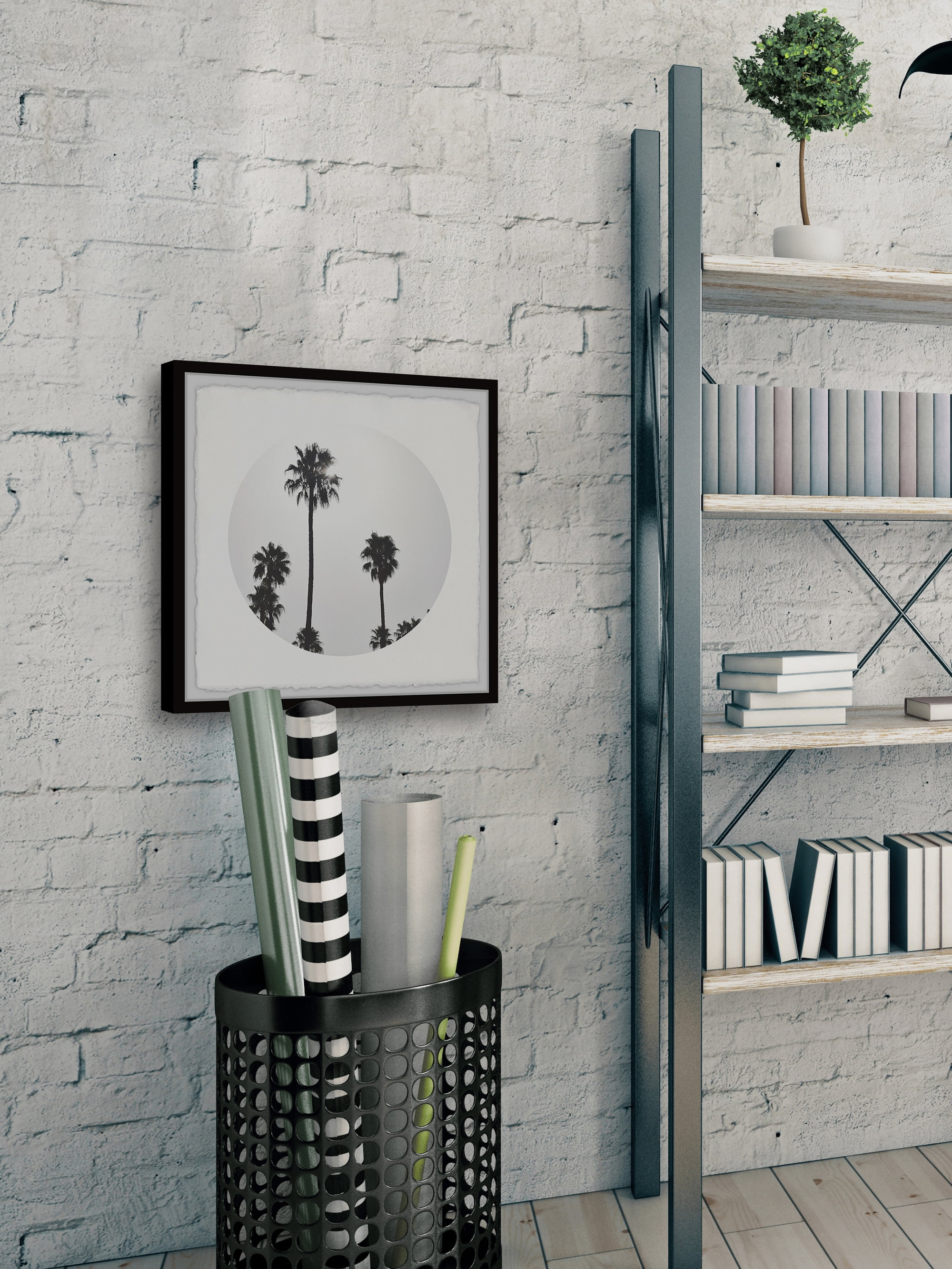 Marmont Hill Coconut Peaks Framed Wall Art